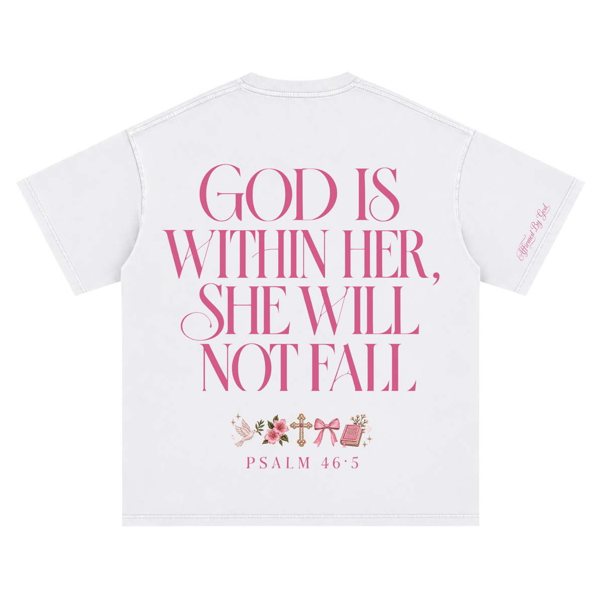 GOD IS WITHIN HER [WHITE]